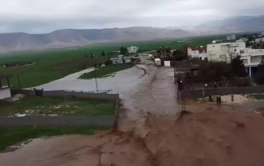 Nusaybin'de Sel Felaketi: Mahalle Su Altında