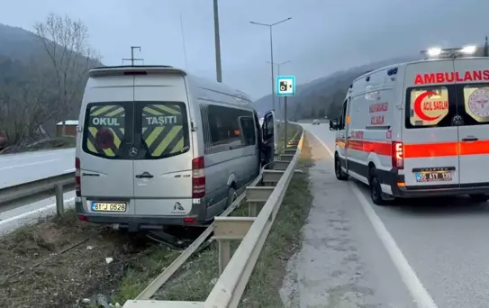 Samsun'da minibüs kazası: 4 yaralı