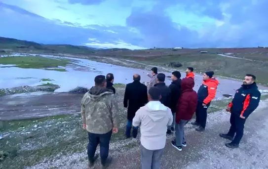 Kilis'te Traktörle Mahsur Kalan Kişi Kurtarıldı