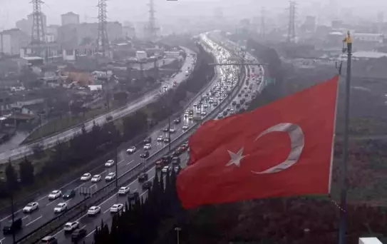 İstanbul'da Bayram Dönüşü Trafiği
