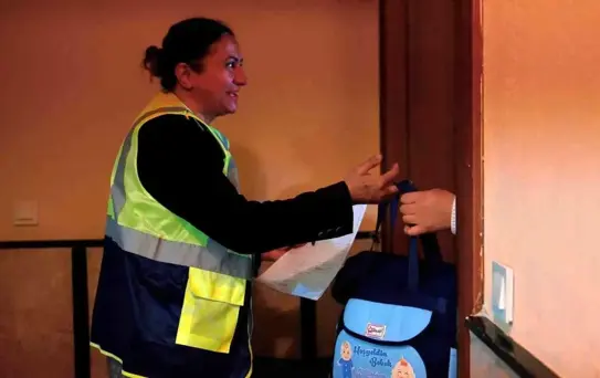 Didim'de minik kalplere sıcak karşılama