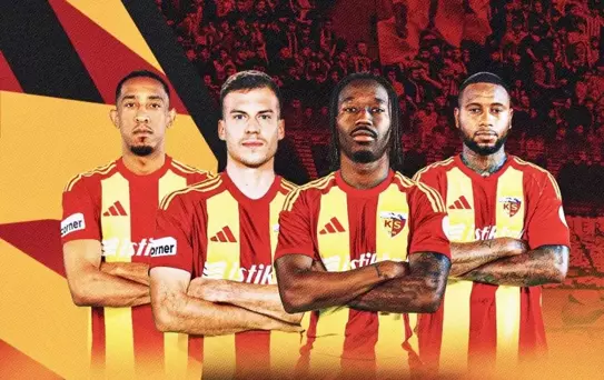 Kayserispor'dan 4 Futbolcuya Milli Davet