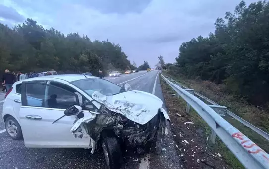 Manavgat'ta Zincirleme Trafik Kazası