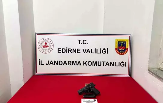 Edirne'de Alkollü Ateş, Arkadaş Yaralandı