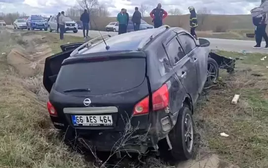 Yozgat'ta Cip Devrildi: 3 Yaralı