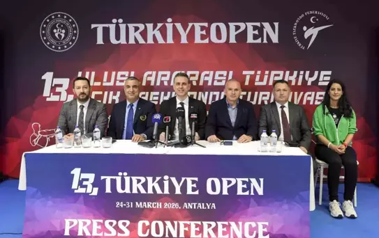 13. Uluslararası Türkiye Açık Taekwondo Turnuvası'nda heyecan yarın başlıyor