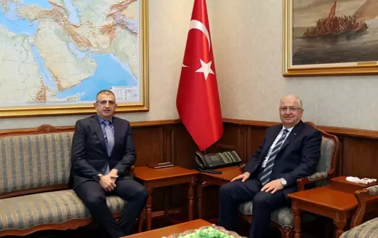 Bakan Güler ve Bayraktar Bir Araya Geldi