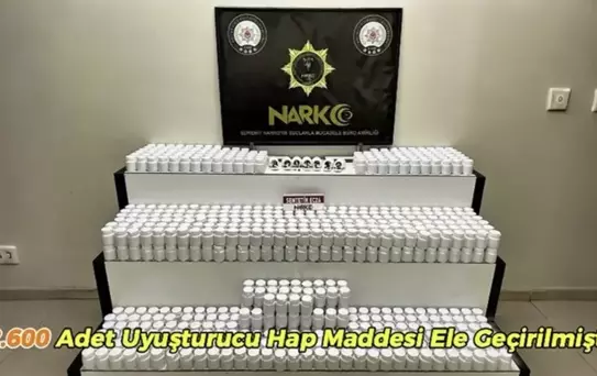 Balıkesir'de 42 Bin Sentetik Ecza Hapı Ele Geçirildi