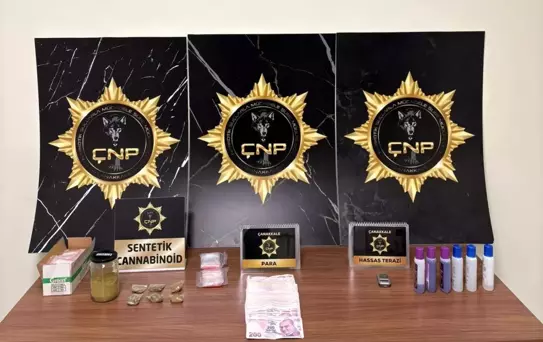 Çanakkale'de uyuşturucu operasyonu: 4 tutuklama