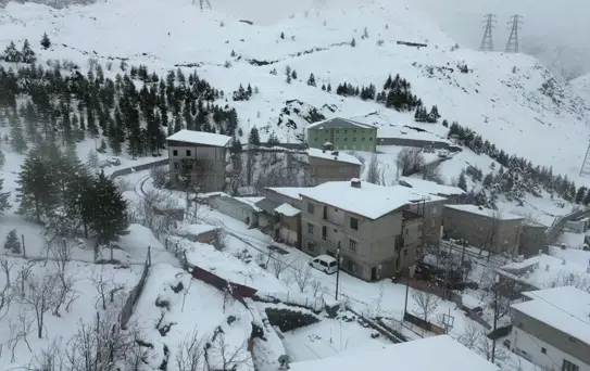 Hakkari'de Yoğun Kar Yağışı 82 Yolu Kapatı