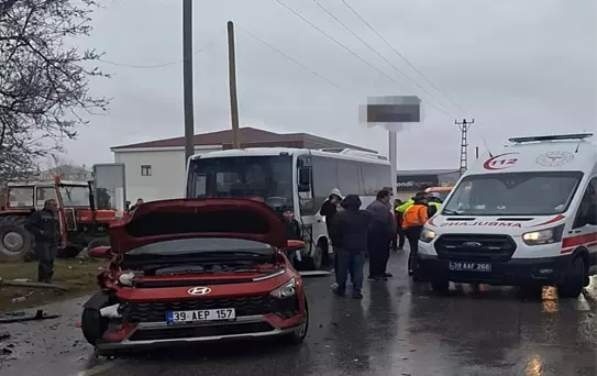 Kırklareli'nde Zincirleme Kaza: 5 Yaralı