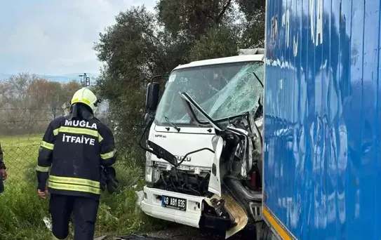Milas'ta Kamyonet Çarpışması: Yaralılar Hastaneye Sevk Edildi
