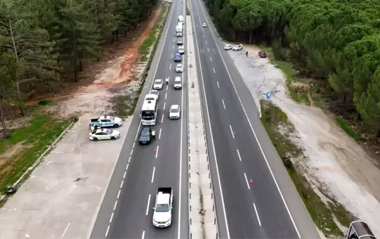 Muğla Bayramda 160 Binden Fazla Araç Giriş Çıkış Yaptı