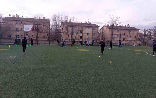 Muş'ta Futbol Antrenmanları Devam Ediyor