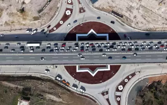 Kırıkkale'de Bayramda 1.3 Milyon Araç Geçti