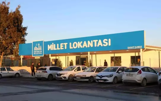 Antakya Belediyesi Millet Lokantası sanayi şubesi hizmete açıldı
