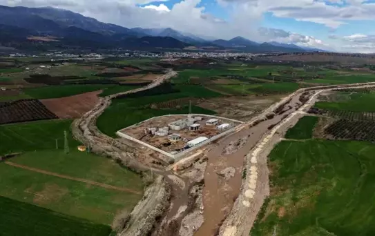 Hatay Büyükşehir Belediyesi, Hassa'ya atıksu arıtma tesisi inşa ediyor