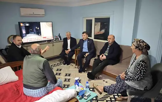 Ercan Öztürk, Hastalara Moral Ziyareti