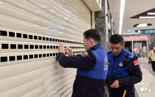 Samsun'da CityMall AVM'ye mühür