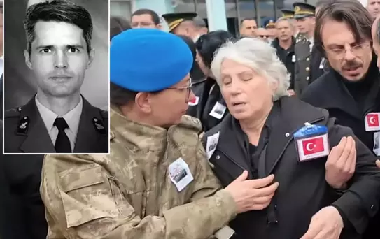 Şehit Binbaşı Taştekin için cenaze töreni! Annesinin 'yürüyebilecek misin?' sorusuna verdiği yanıt yürek dağladı