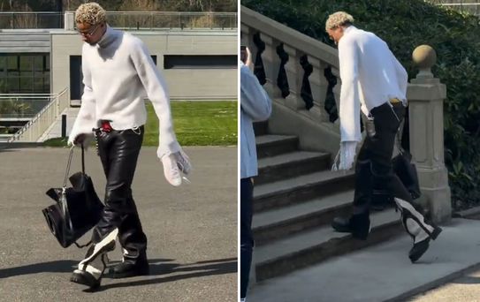 Yürüyüşü ayrı kombini ayrı olay oldu! Yıldız ismi gören herkes aynı yorumu yapıyor