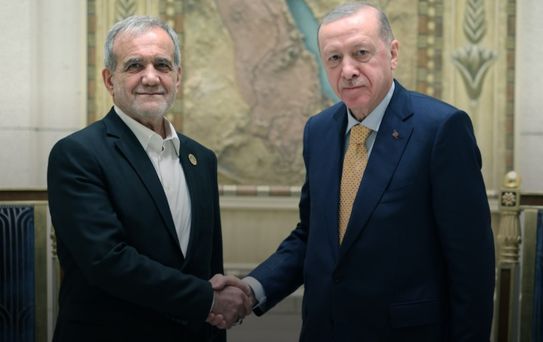 İran Cumhurbaşkanı Pezeşkiyan: Cumhurbaşkanı Erdoğan'ın tutumu takdire şayan