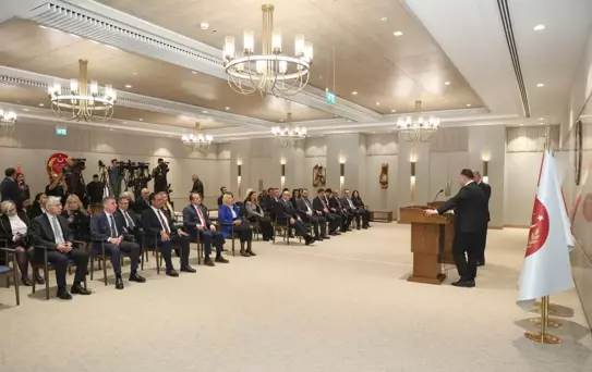 TBMM Milli Savunma Komisyonu Başkanı Hulusi Akar, KKTC Cumhuriyet Meclisi Başkanı Ziya Öztürkler ile Görüştü