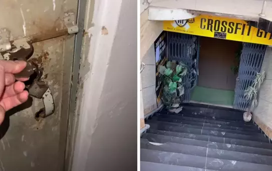 60 TL'lik spor salonunda iğrenç görüntüler