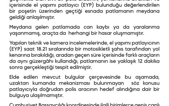 Diyarbakır'da EYP Patladı, Can Kaybı Yok