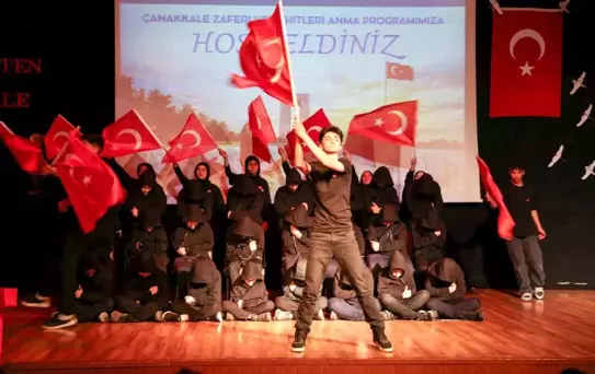 Hacılar'da Çanakkale ruhu coşkuyla anıldı