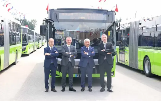 Kocaeli'ye 55 Yeni Otobüs