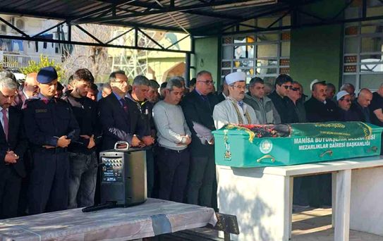 Salihli'de şehit annesine son görev