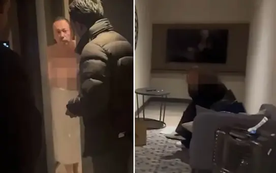 Uşak Belediye Başkanı Özkan Yalım’ın otel odasında gözaltına alındığı anlar