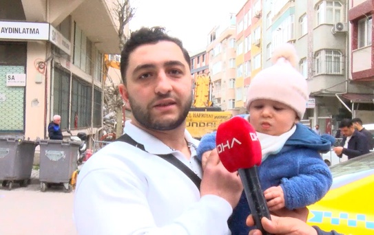 Güngören'de Hasarlı Bina Tahliye Edildi