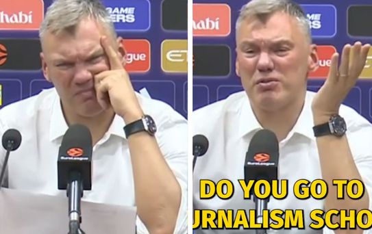 Sarunas Jasikevicius'u delirten soru! Gazeteciyi rezil etti