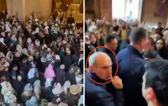 Ermenistan Başbakanı Paşinyan'a saldırı girişimi, kilisede hedef oldu