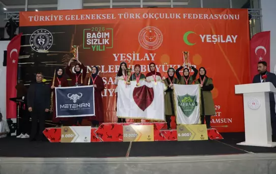 Samsun'da Okçuluk Şampiyonası Tamamlandı
