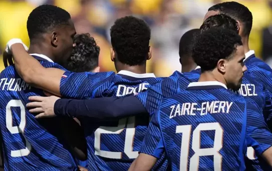 Kanteli Fransa, Davinson Sanchezli Kolombiya'yı üzdü