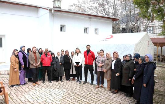 Elazığ'da kadınlara afet bilinci kazandırma eğitimi verildi