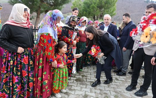 Karaaslan Vezirköprü'de Ziyaretlerde Bulundu