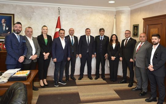 Azerbaycan Heyeti TTSO'yu Ziyaret Etti