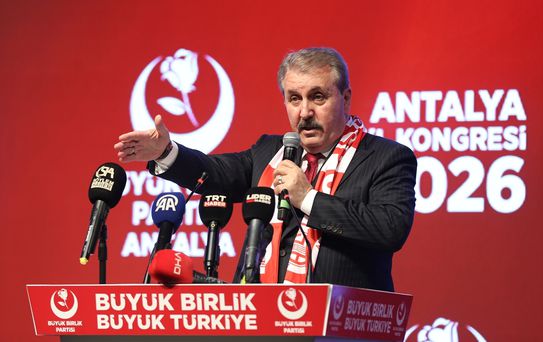 BBP Genel Başkanı Destici, Antalya İl Kongresi'nde konuştu Açıklaması
