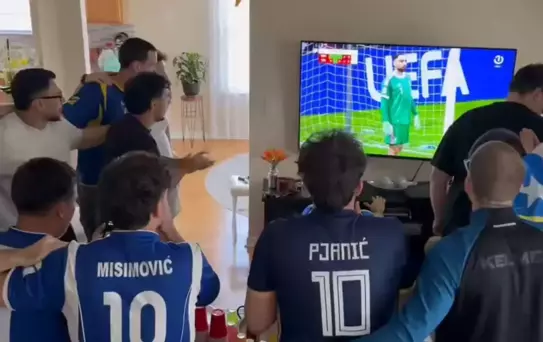 Dünya Kupası’na katılmalarını tekbir getirerek kutladılar