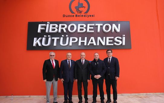 Düzce'de Yeni Kütüphane Açıldı