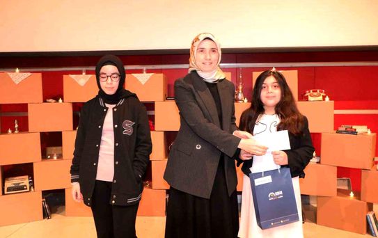 Gebze'de en çok kitap okuyan okurlar ödüllendirildi