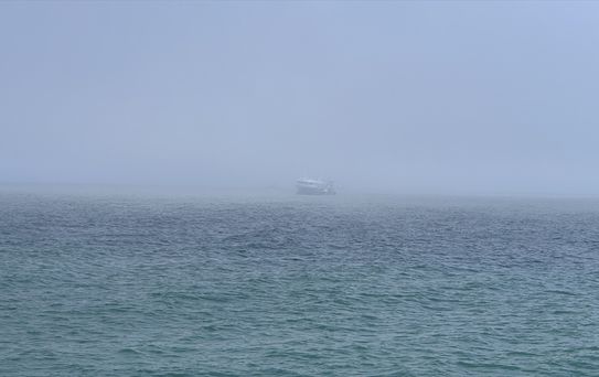 Abana'da Yoğun Sis Etkili