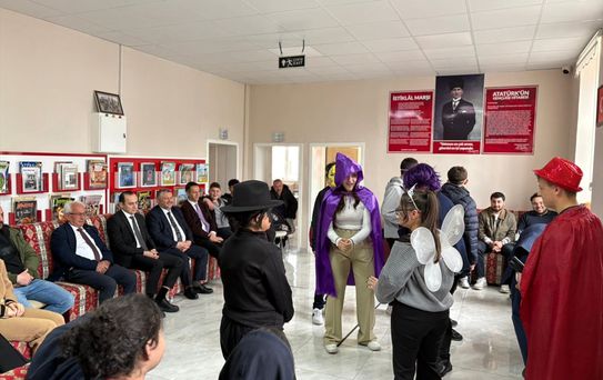 Korgun'da İyileştiren Kütüphaneler Tiyatrosu