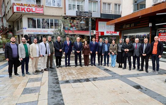 Vali Erol, Fatsa'da Basın Mensuplarıyla Buluştu