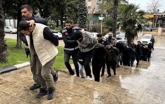 13 Şüpheli Adliyeye Sevk Edildi