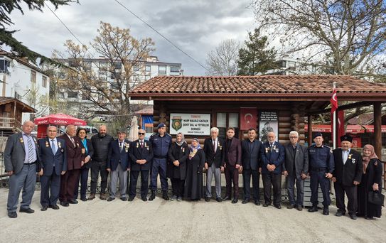 Tokat İl Jandarma Komutanı Çetin, Niksar'da şehit yakınları ve gazilerle buluştu